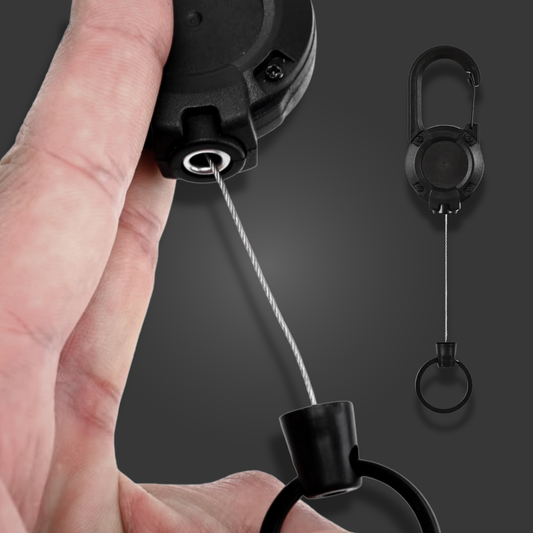Retractable keychain "comfort"