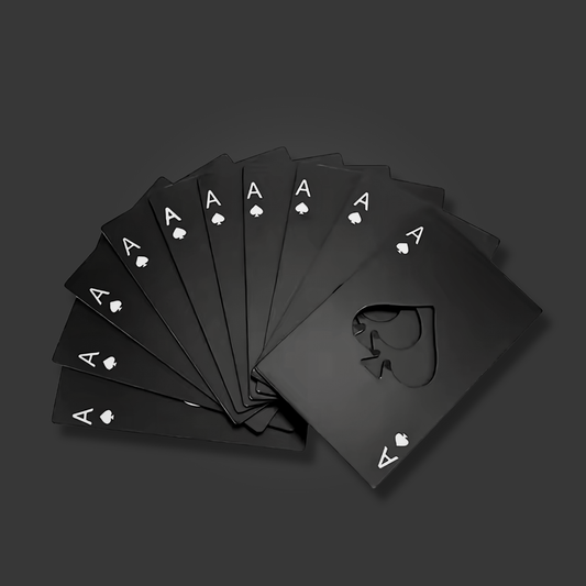 Flaschenöffner "Pokerkarte"