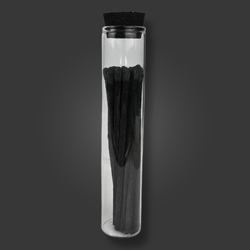 Streichhölzer schwarz im Glas "Pure Eleganz"