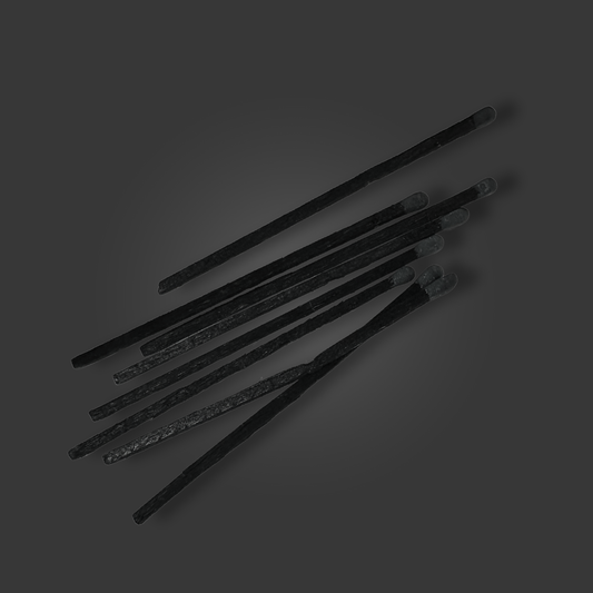 matchbox "Black Flames"