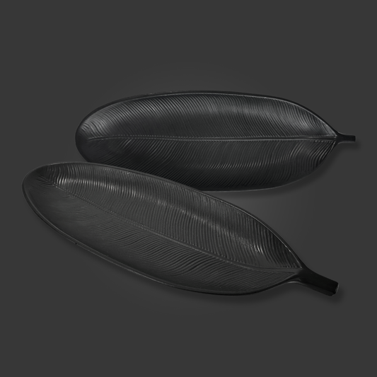 decorative tray "Leaf"