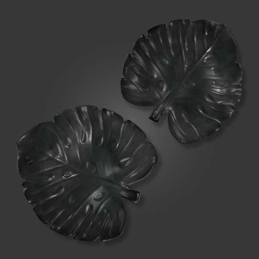 decorative tray "Monstera"