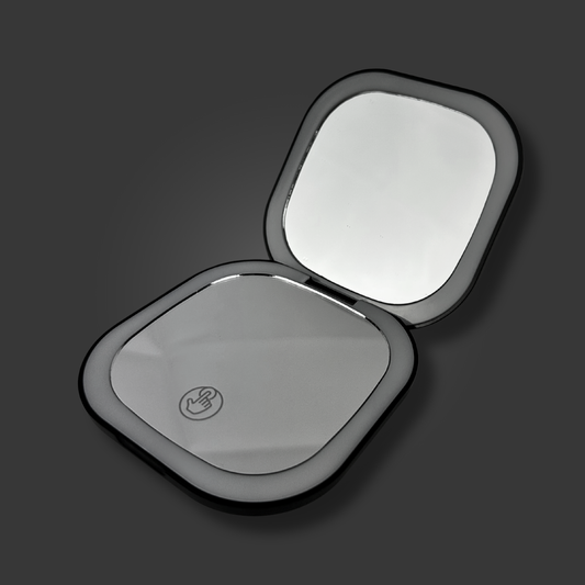 LED-Touch pocket mirror "XL" dimmable