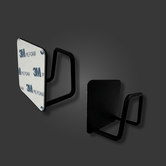 Set of 2 stainless steel holders "Easygrip"