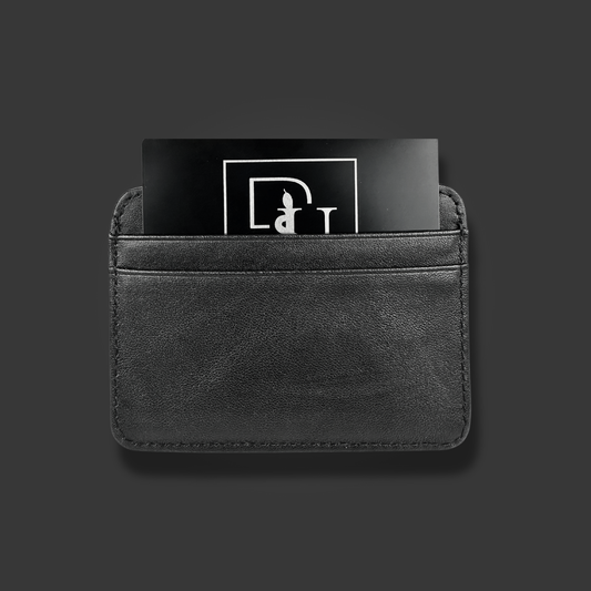 card case "sleek" made of cowhide