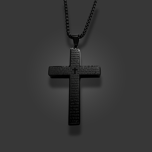 Halskette "Faithful Black XL"