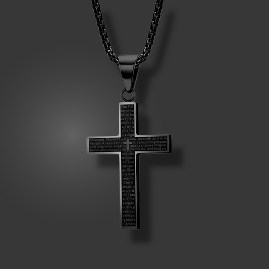 Halskette "Faithful Black XL"