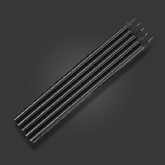 Bleistifte 5er "Allblack"