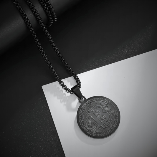 Halskette "Bitcoin"