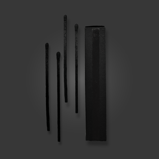 Streichholzbox "Black Flames"