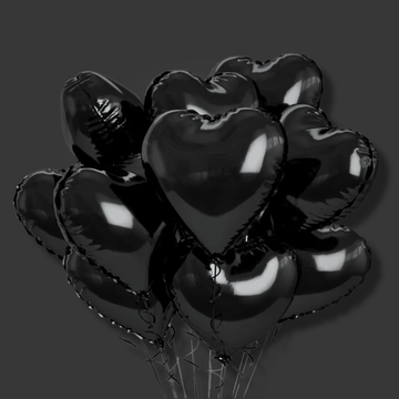 heart balloon "Goddess" 5-pack