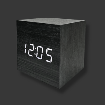 Digitaler Holzwecker "Square"