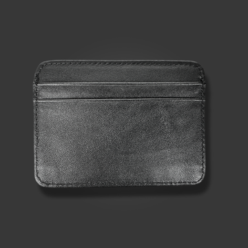 card case "sleek" made of cowhide